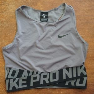 Nike Pro Cropped Athletic Tank